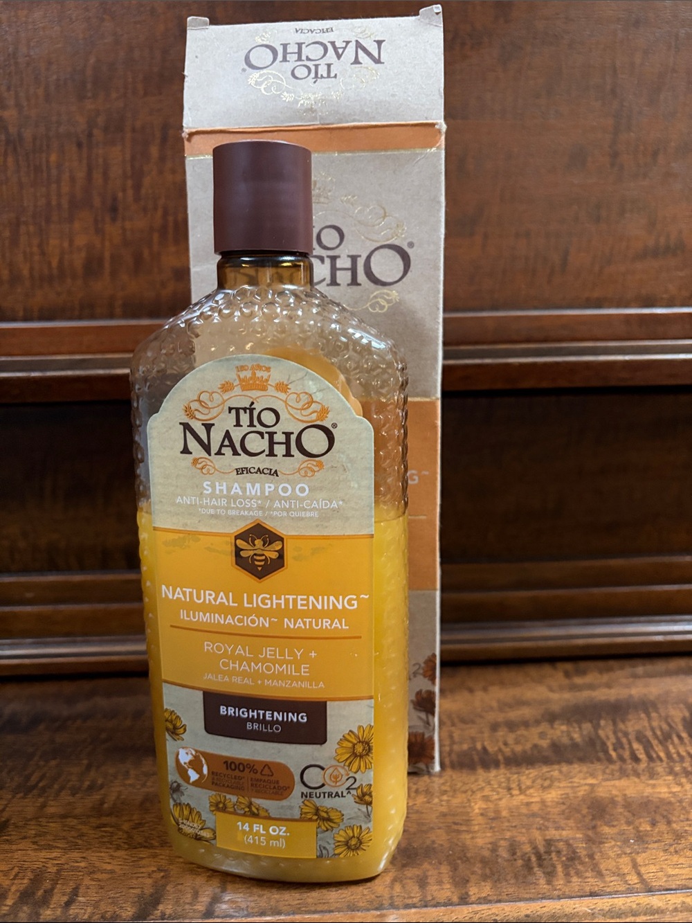 Tio Nacho Natural Lightening Shampoo - .75 left